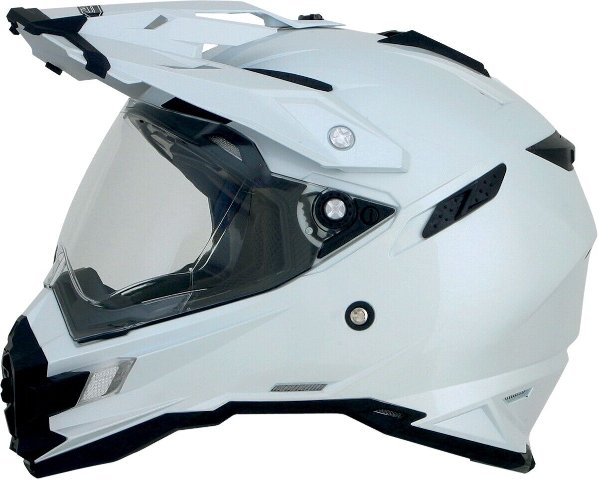 AFX FX-41DS Solid Helmet Pearl White Sm 0110-3749