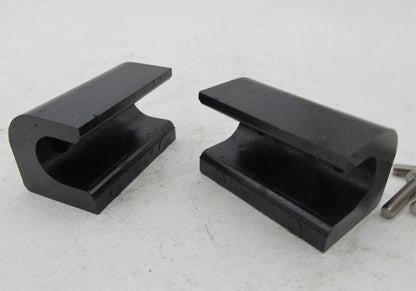 Harley-Davidson Genuine Hard Leather Lower Support Mounts Brackets w/ Hardware