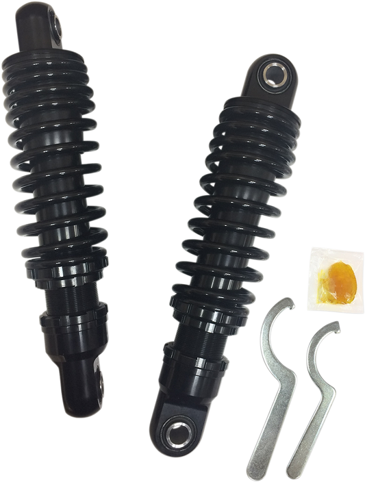 Drag Specialties Premium 10.5" Shocks Black 1310-1662