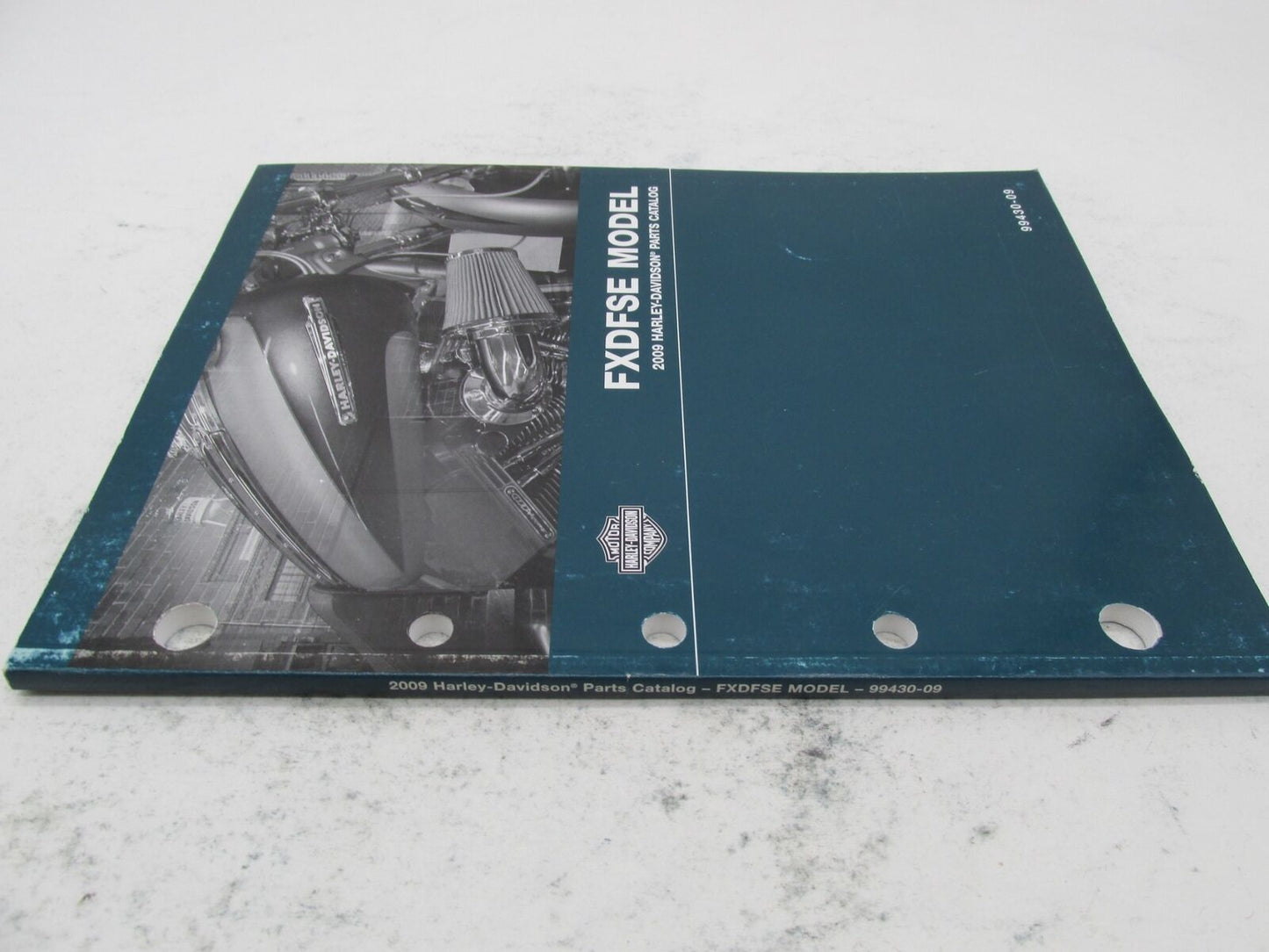 Harley-Davidson Official Factory 2009 FXDFSE Model Parts Catalog 99430-09