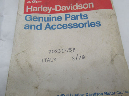 Harley-Davidson Genuine NOS Aermacchi Rear Brake Wiring Switch 70231-75P
