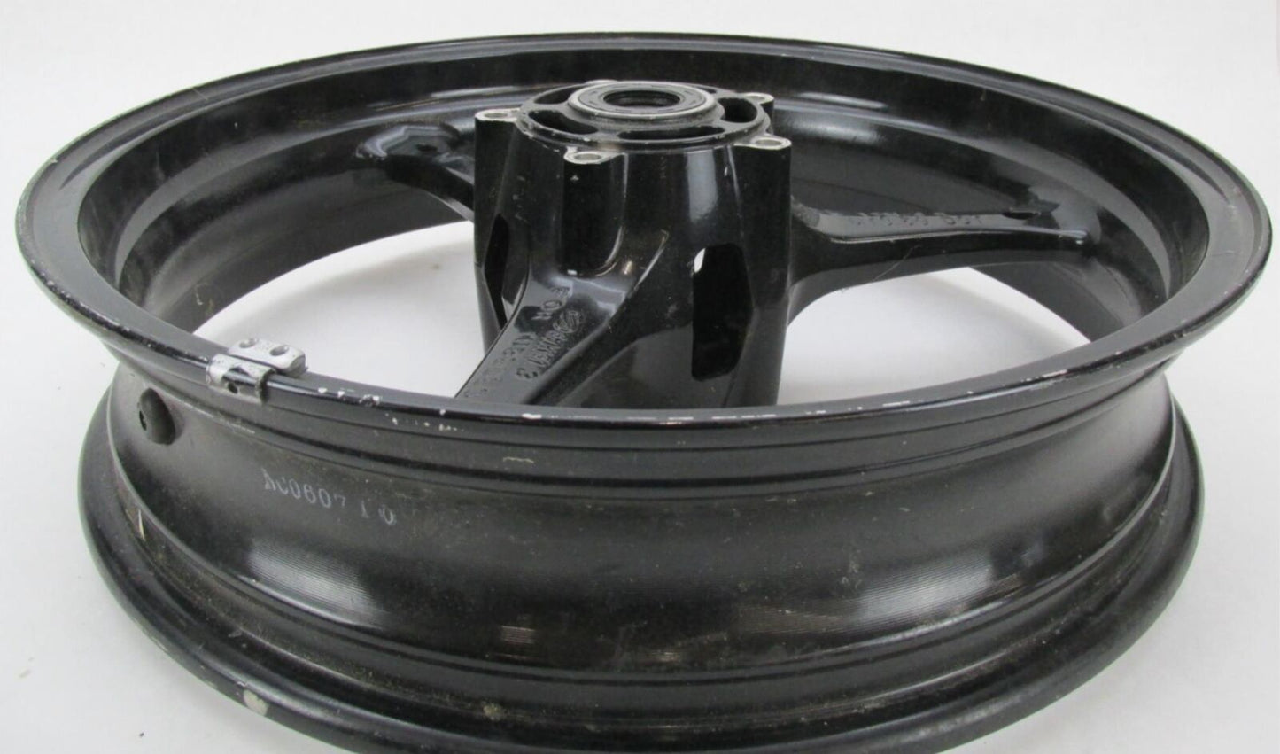 Enkei Motorcycle Tri Spoke 3 Spoke 17x3.5" Black Front Wheel