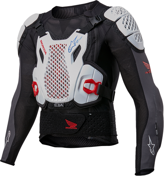 Alpinestars Bionic Plus V2 Protection Jacket Black/White/Red Sm 6506023-1272-S
