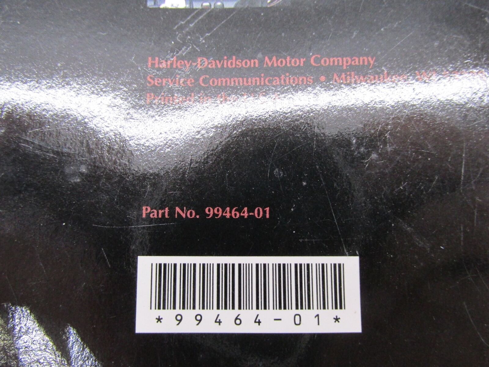 Harley-Davidson Official Factory 2001 Premium Sound System Manual Book 99464-01