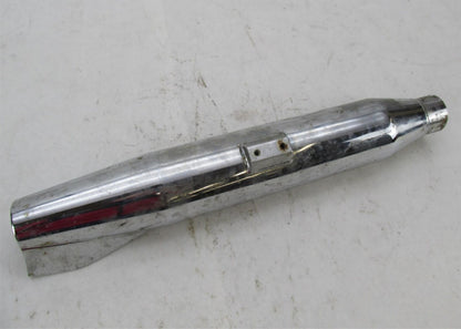 Harley Davidson Chrome Exhaust Fish Tail Softail Heritage Muffler 65898-95