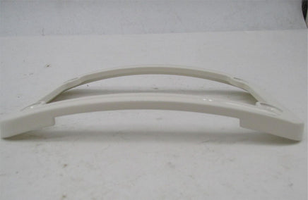 Harley Davidson Curved White License Plate Frame