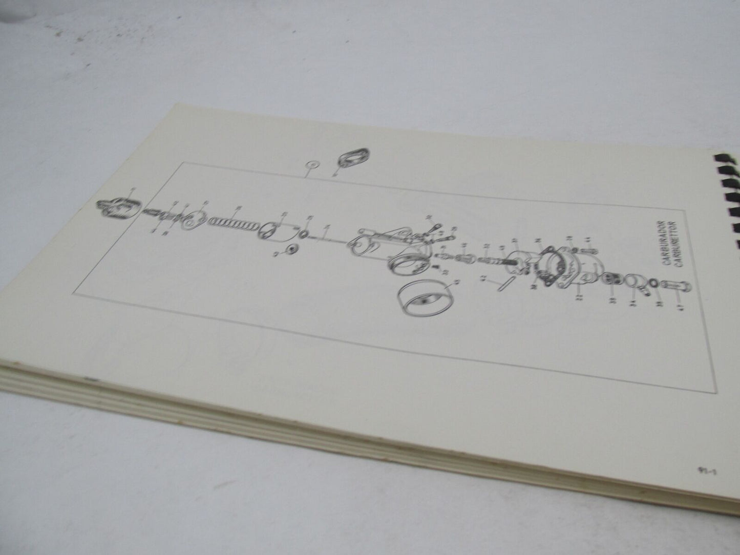 Bultaco Original Factory 1974 Sherpa T 91-92 Parts List Catalog Book 92.32-117