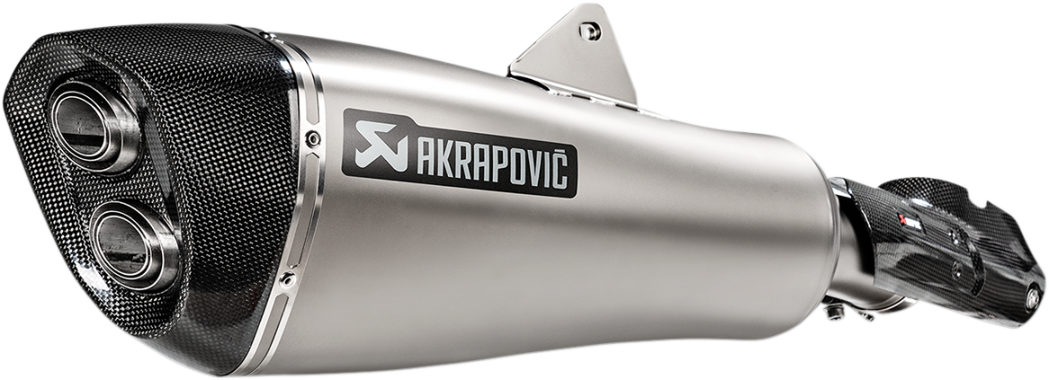 Akrapovic Slip-On Muffler Titanium Carbon Fiber S-B12SO21HALAGT