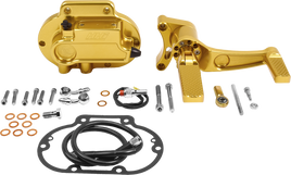 Hawg Halters MCK-FH16GS-FK Dominator Mid-Controls Kit Gold MCK-FH16GS-FK