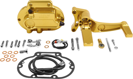 Hawg Halters MCK-FH16GS-FK Dominator Mid-Controls Kit Gold MCK-FH16GS-FK