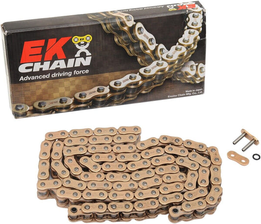 EK 520 ZVX3 Series ZX-Ring Chain 120 Links Gold 520ZVX3-120/GXG