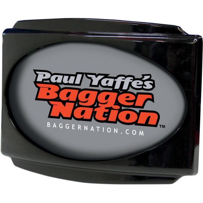 Paul Yaffe CVO Universal Stealth III License Plate Frame Black USLP3-B