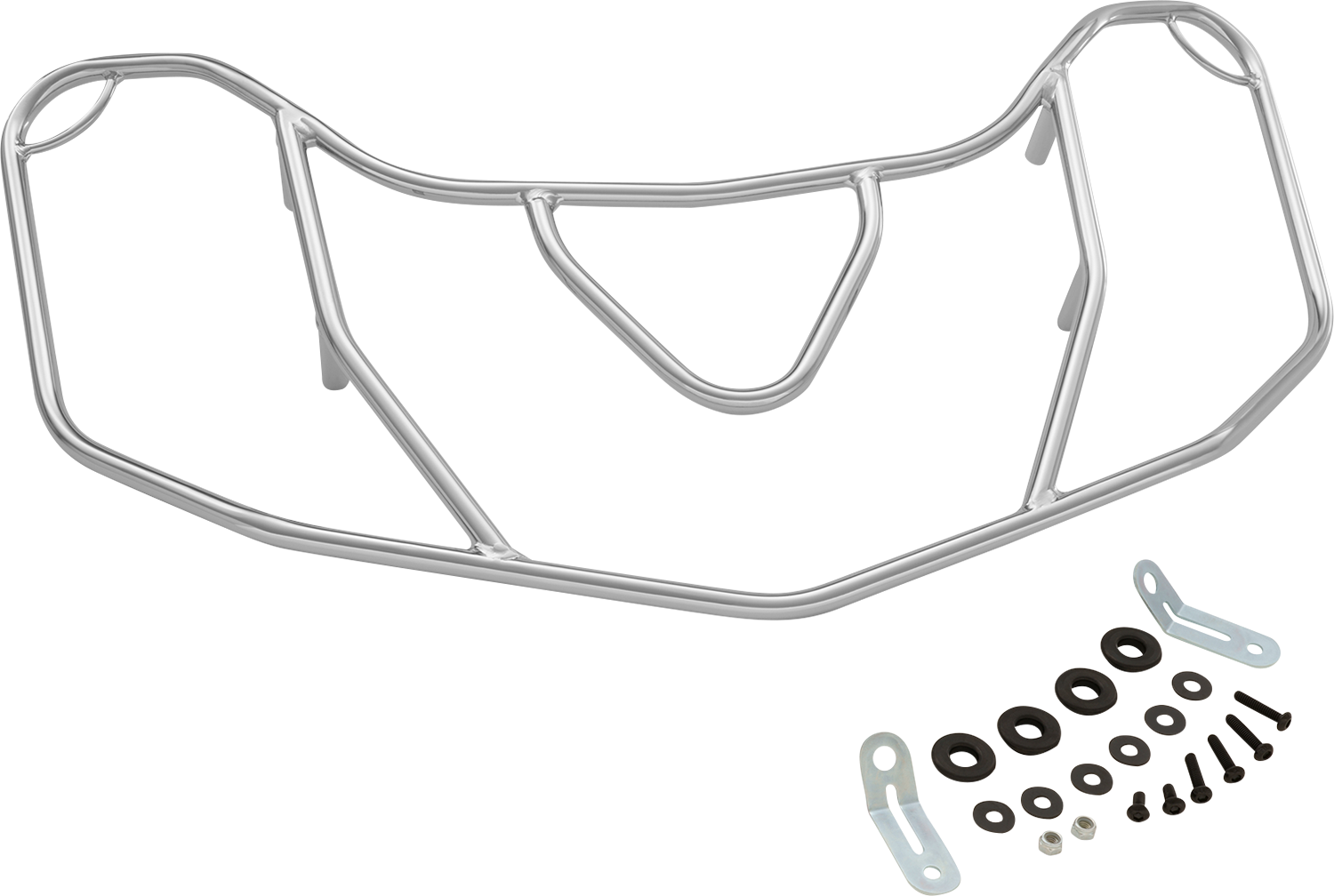 Show Chrome Tour Luggage Rack Chrome 52-969