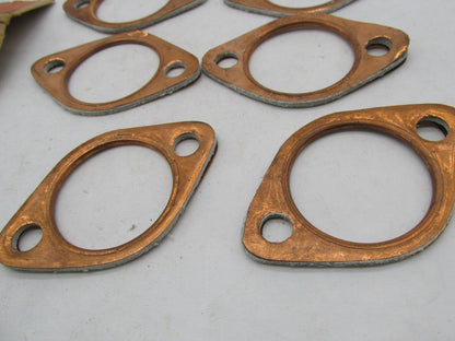 Lot of 7 Harley-Davidson Genuine Aermacchi NOS Exhaust Pipe Gaskets 65831-61P
