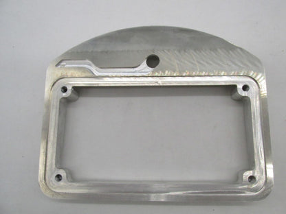 Harley Chopper KustomWerkz Machined Taillight License Plate Bracket 76199