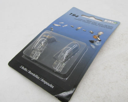 Pack of 2 Eiko Mini Low Voltage Miniature Indicator Panel Accent Light Bulbs 194