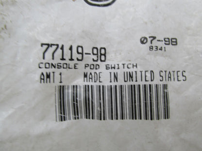 Harley Davidson Genuine NOS Console Pod Switch 77119-98