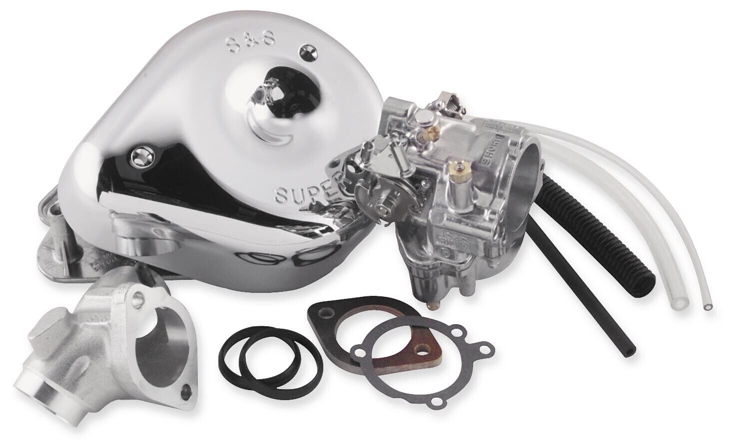 S & S Cycle Shorty Super Carburetors Kit - Super G 11-0434