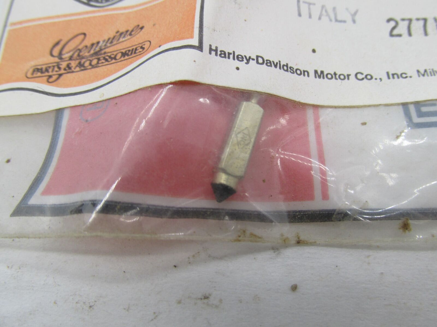 Harley Davidson Genuine NOS Aermacchi Stainless Steel Float Valve 27714-69P