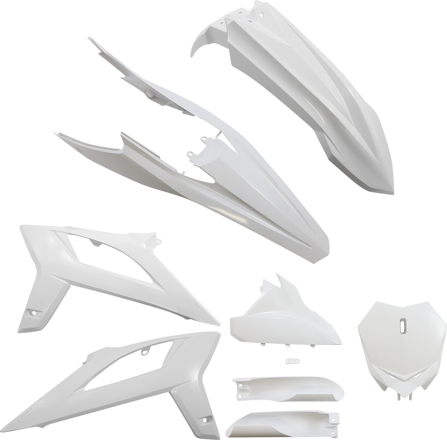Acerbis Full Body Replacement Plastic Kit White 2936280002