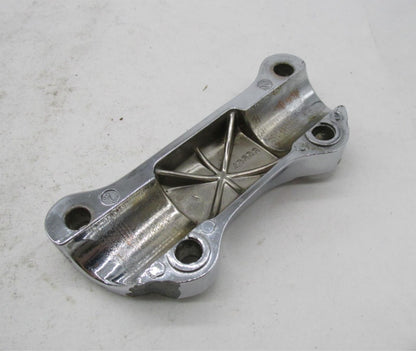 Harley-Davidson Chrome Riser Clamp Cover with Bar Shield Logo 56567-86B