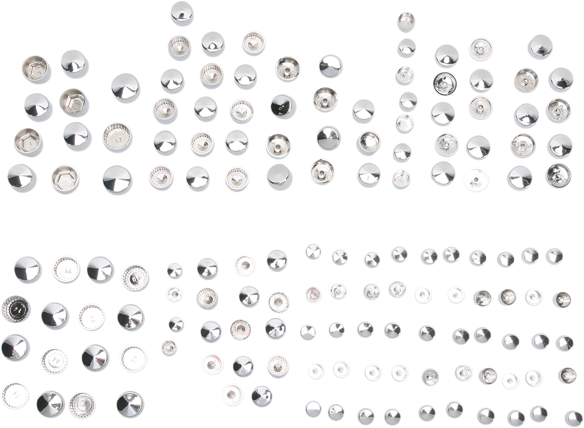 Drag Specialties Deluxe Bolt Cover Kit 2401-0695