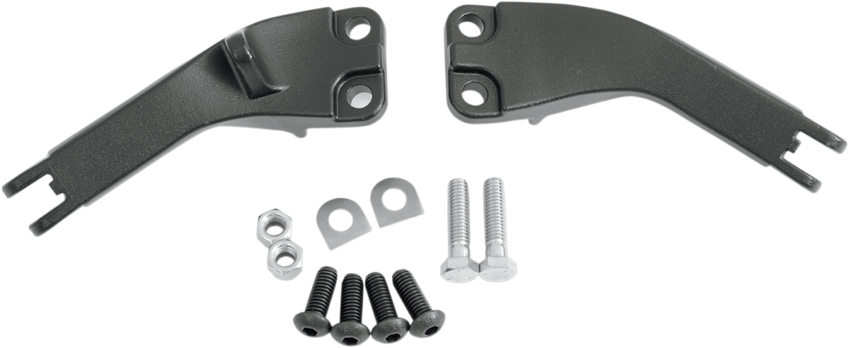 Drag Specialties Passenger Footpeg Mount Kit Black 1620-0760