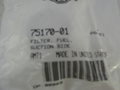 Harley Davidson Genuine NOS Suction Side Fuel Filter 75170-01