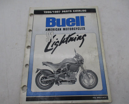 Harley Buell Official Factory 1996/1997 S1 Lightning Parts Catalog 99571-97Y