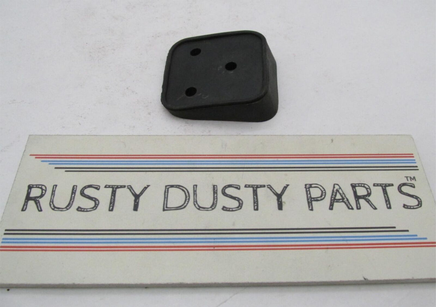 Harley-Davidson Dyna 3 Hole License Plate Rubber Mount Bracket Wedge Block