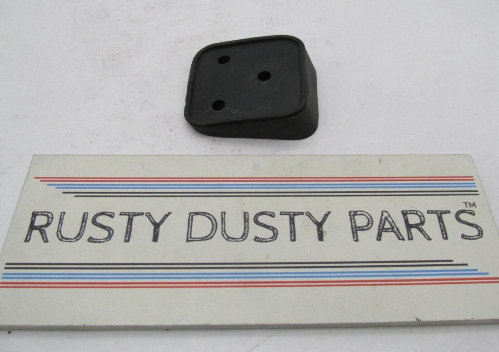 Harley-Davidson Dyna 3 Hole License Plate Rubber Mount Bracket Wedge Block