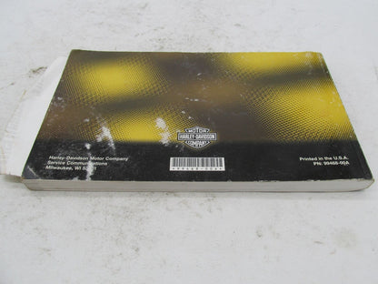 Harley-Davidson Official Factory 2000 XLH Owner's Manual Book 99468-00A