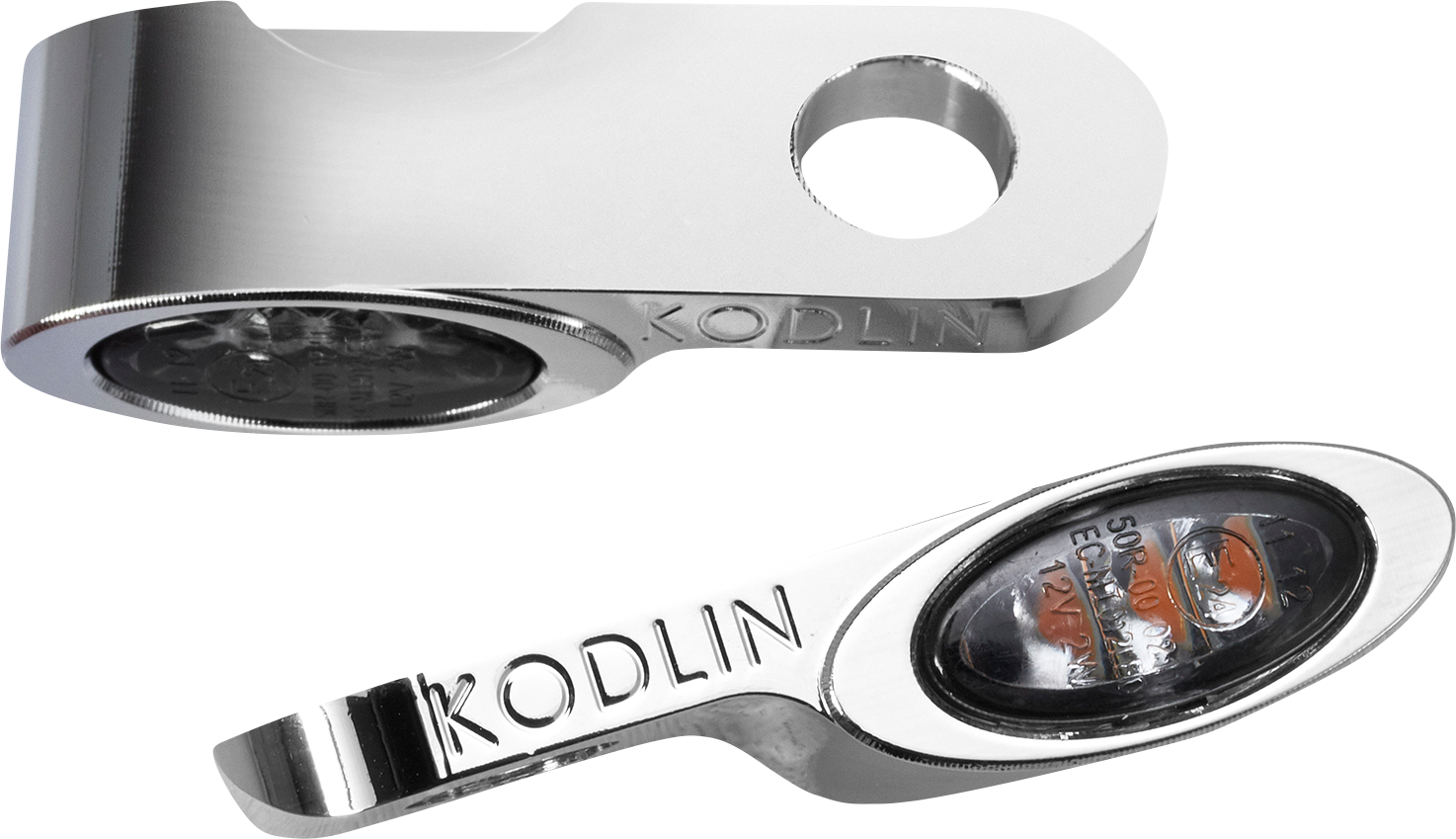 KODLIN USA Elypse LED 2-1 Turn Signals Chrome K68511