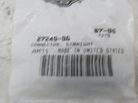 Harley Davidson Genuine NOS Straight Connector 27249-96