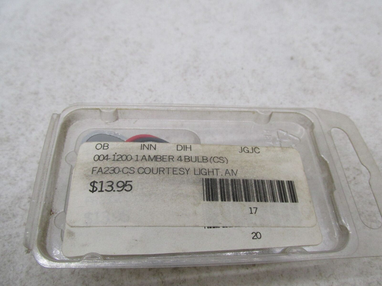 Motorcycle Harley Plug & Play Amber 4 Bulb LED Marker Light 004-1200 FA230-CS