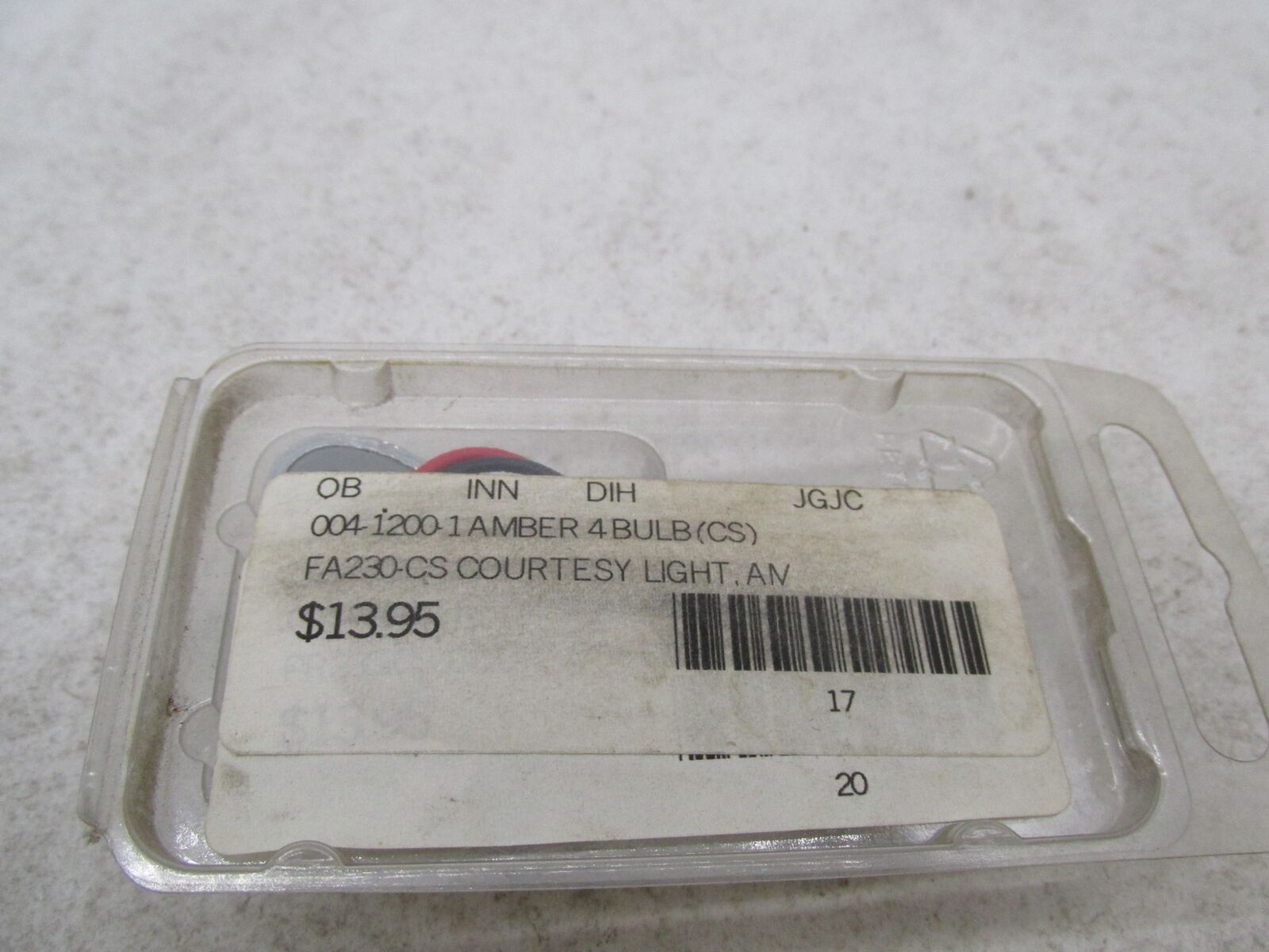 Motorcycle Harley Plug & Play Amber 4 Bulb LED Marker Light 004-1200 FA230-CS