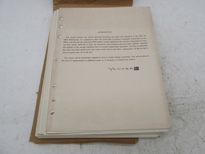 Vintage Yankee OSSA Official Factory NOS 1971-1972 Service Repair Manual