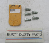 Lot of 5 Harley Davidson Genuine NOS Hex Cap Screws 41734-73