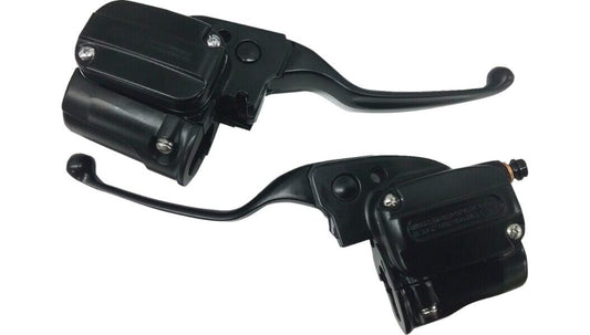 Drag Specialties Brake/Hydraulic Clutch Control Kit Black 0610-2185