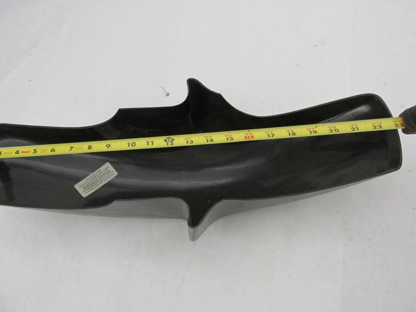 Universal Motorcycle Maier Black ABS Front Fender 5" Wide