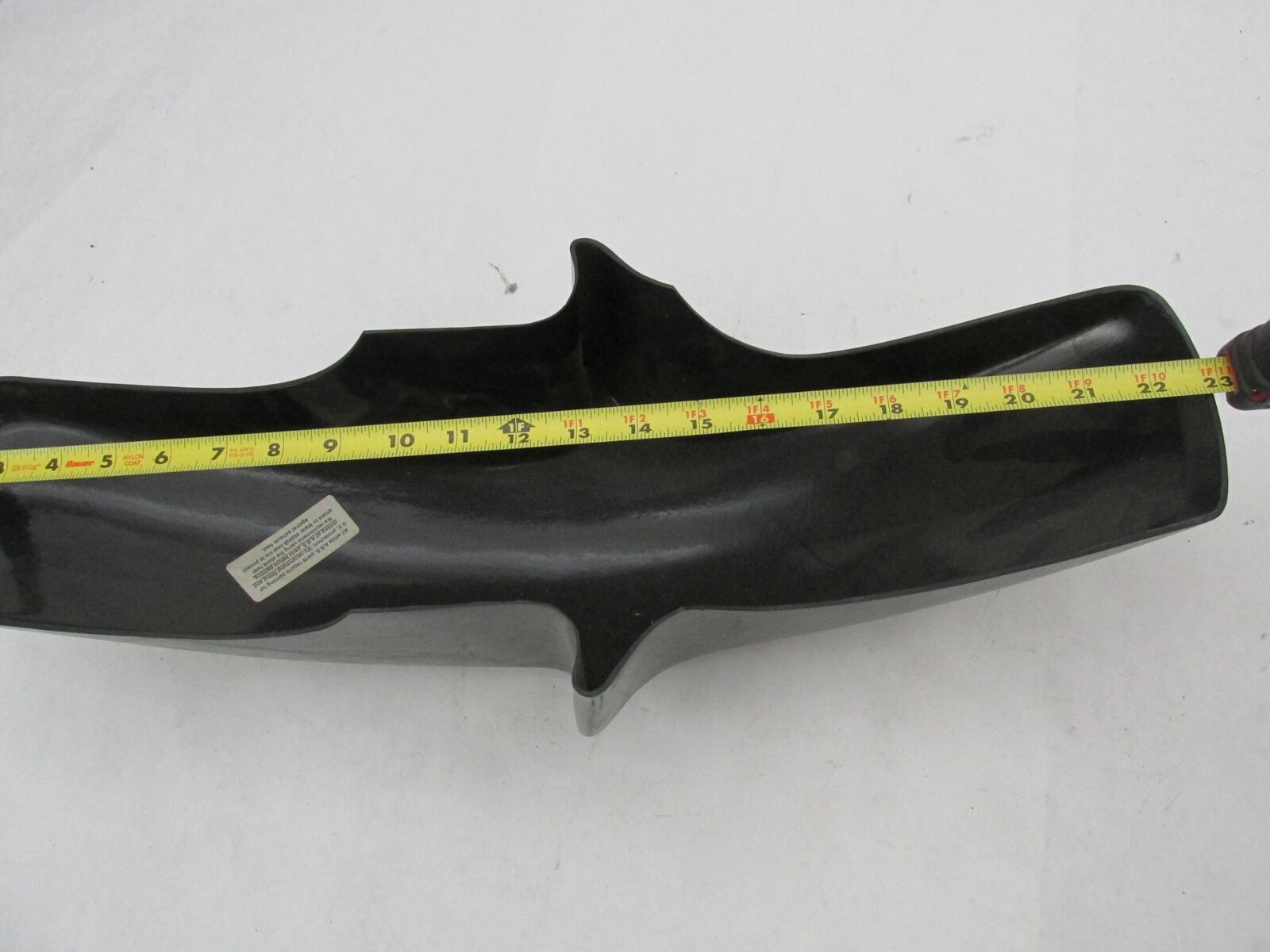 Universal Motorcycle Maier Black ABS Front Fender 5" Wide