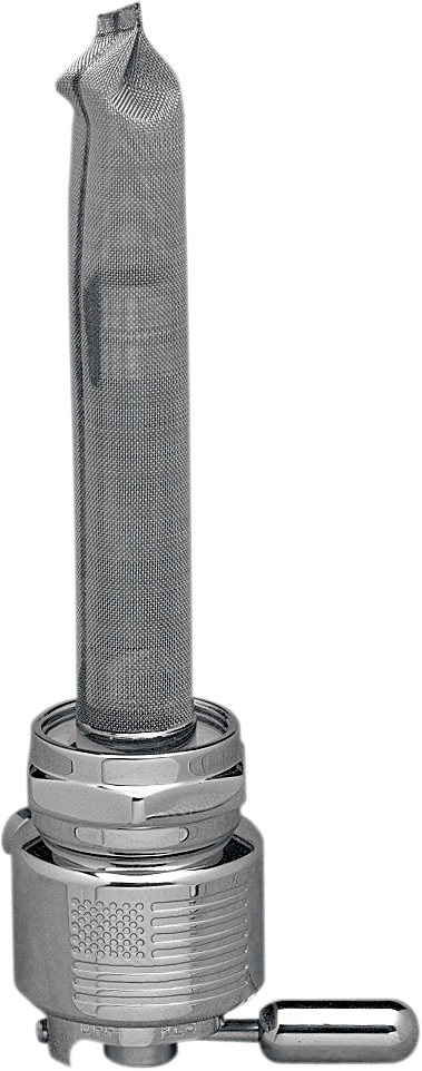 Pingel Single Outlet Reserve Valve Liberty Design Petcock Round 6311CRL