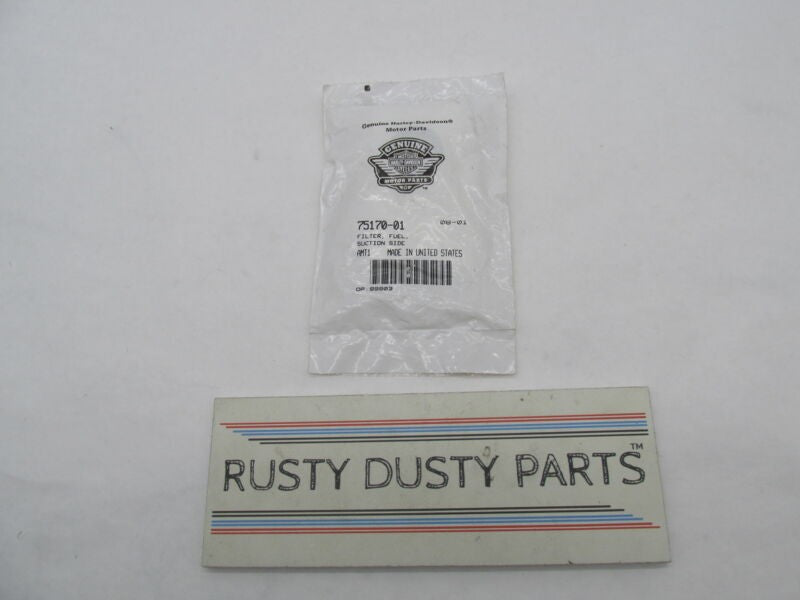 Harley Davidson Genuine NOS Fuel Filter Suction Side 75170-01