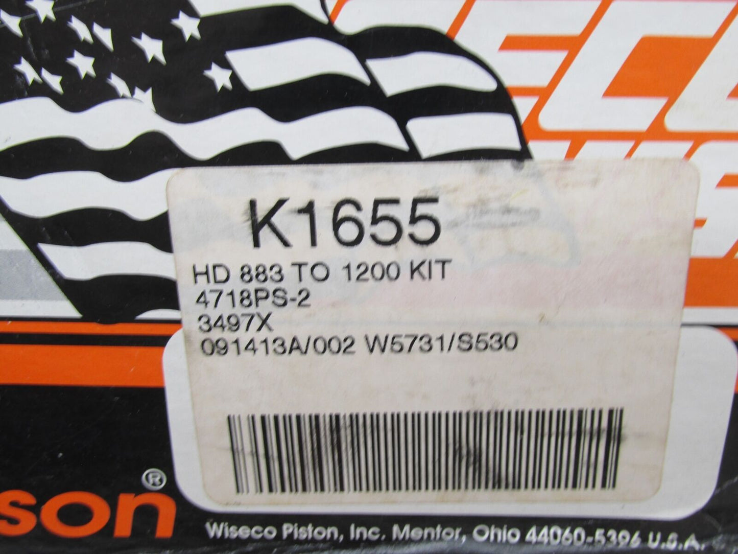 Wiseco Harley-Davidson Sportster 883cc to 1200cc Piston Kit K1655