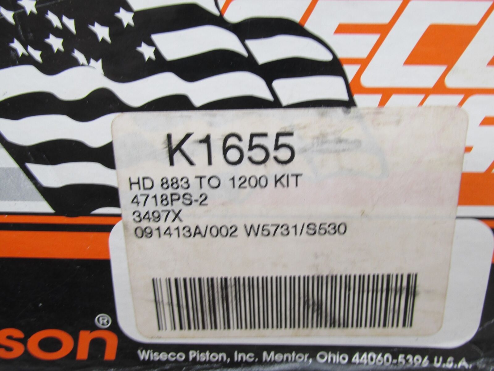Wiseco Harley-Davidson Sportster 883cc to 1200cc Piston Kit K1655