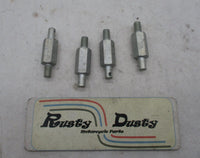 Lot of 4 Harley Davidson Genuine NOS Stainless Steel Valves 90967-61