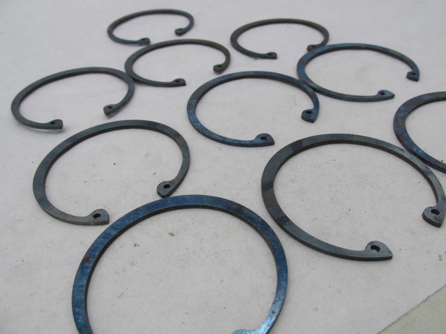 Lot of 10 Harley-Davidson NOS Transmission Side Cover Retaining Rings 11020