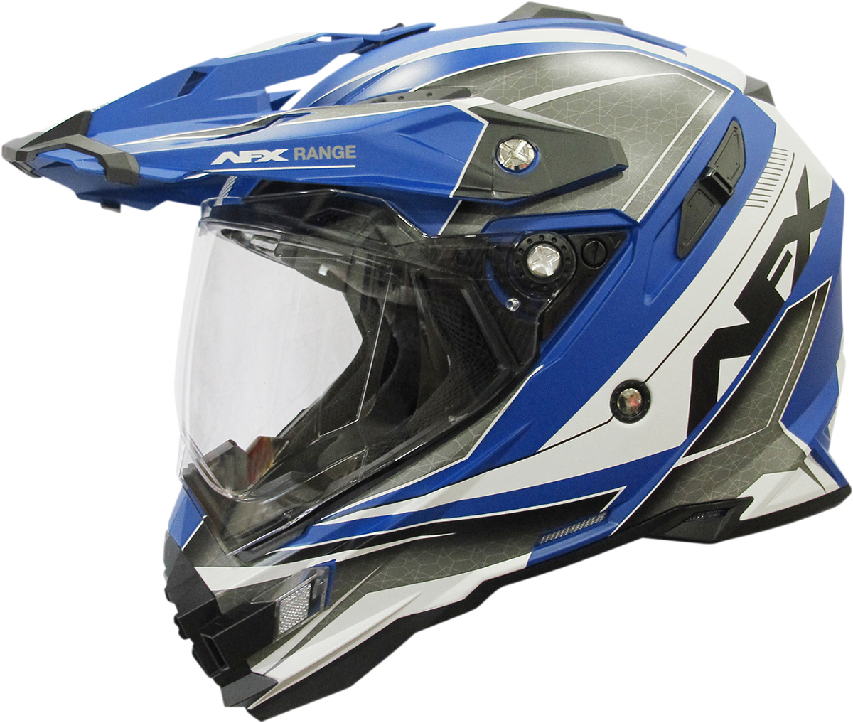 AFX FX-41 Range Helmet Matte Blue Large 0140-0073