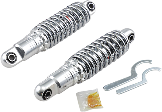 Drag Specialties Premium Ride-Height Adjustable Shocks 1310-1669
