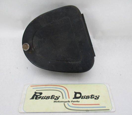 BSA Original Early Single Pre Unit Black Motorcycle Side Tool Box